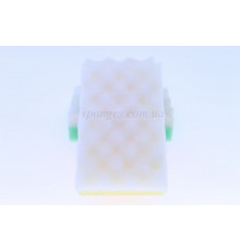 Губка Белый рельеф