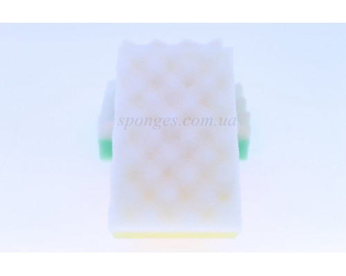 Губка Белый рельеф