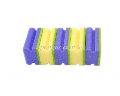 Губки для мытья посуды *Аккорд*- 5 шт.