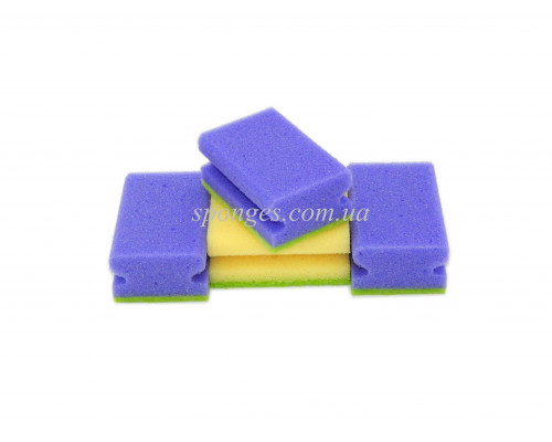 Губки для мытья посуды *Аккорд*- 5 шт.