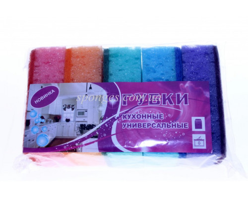 Губки для мытья посуды *Супер пена*