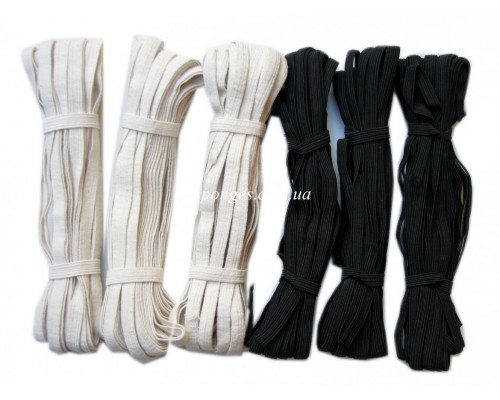 Резинка бельевая белая