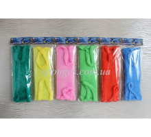 Мочалки полипропиленовые, в индивидуальной упаковке