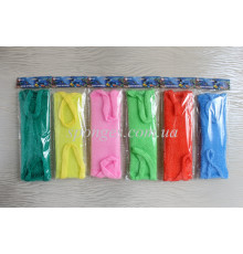 Мочалки полипропиленовые, в индивидуальной упаковке