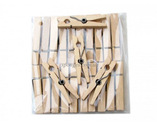 Прищепки деревянные