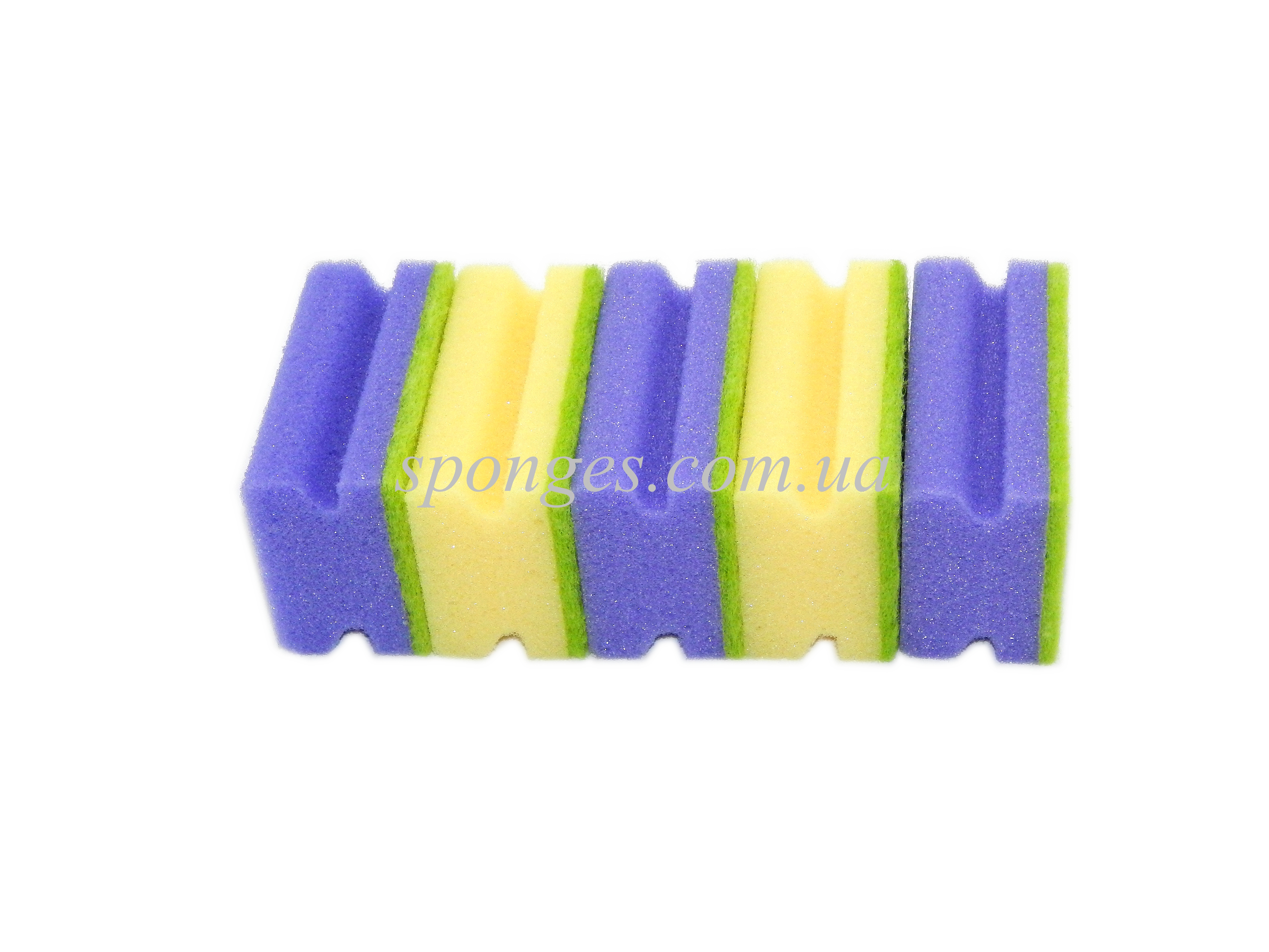 Губки для мытья посуды *Аккорд*- 5 шт.