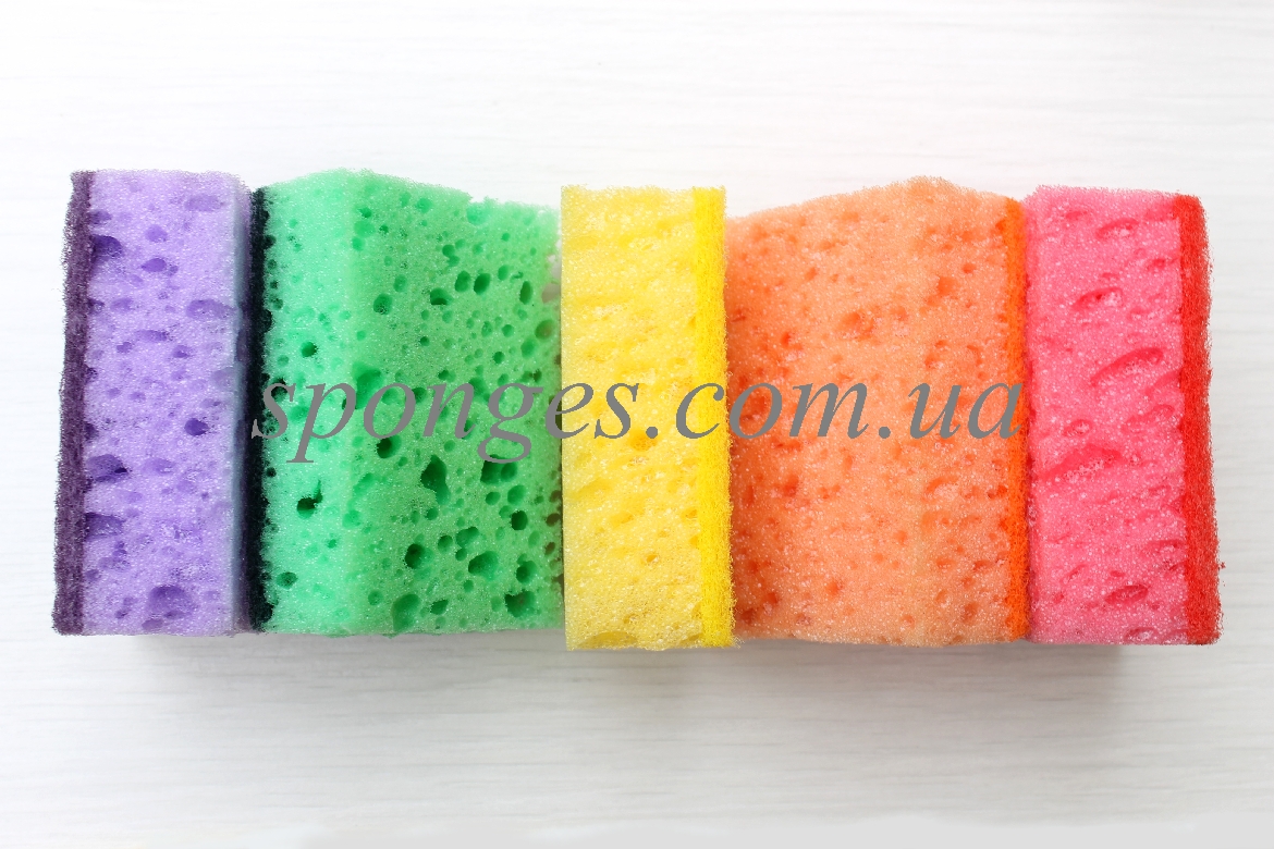 Губки для мытья посуды *Супер пена*