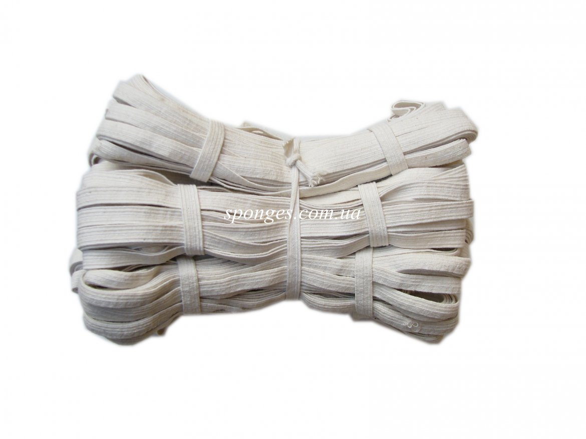 Гумка білизна біла