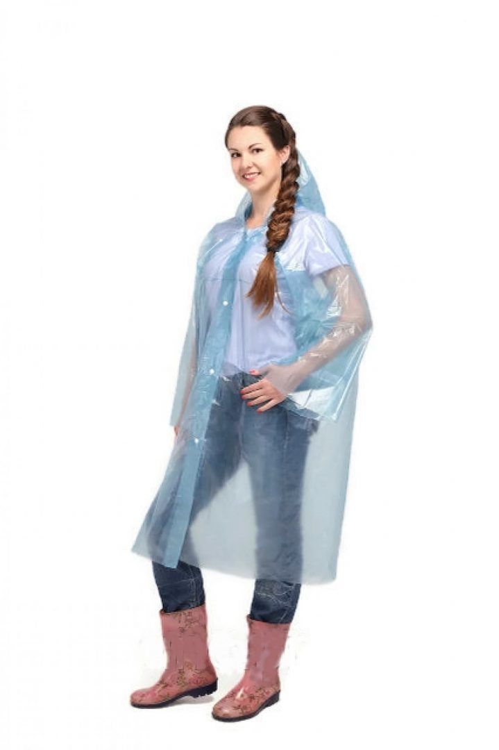 Дождевик на кнопке