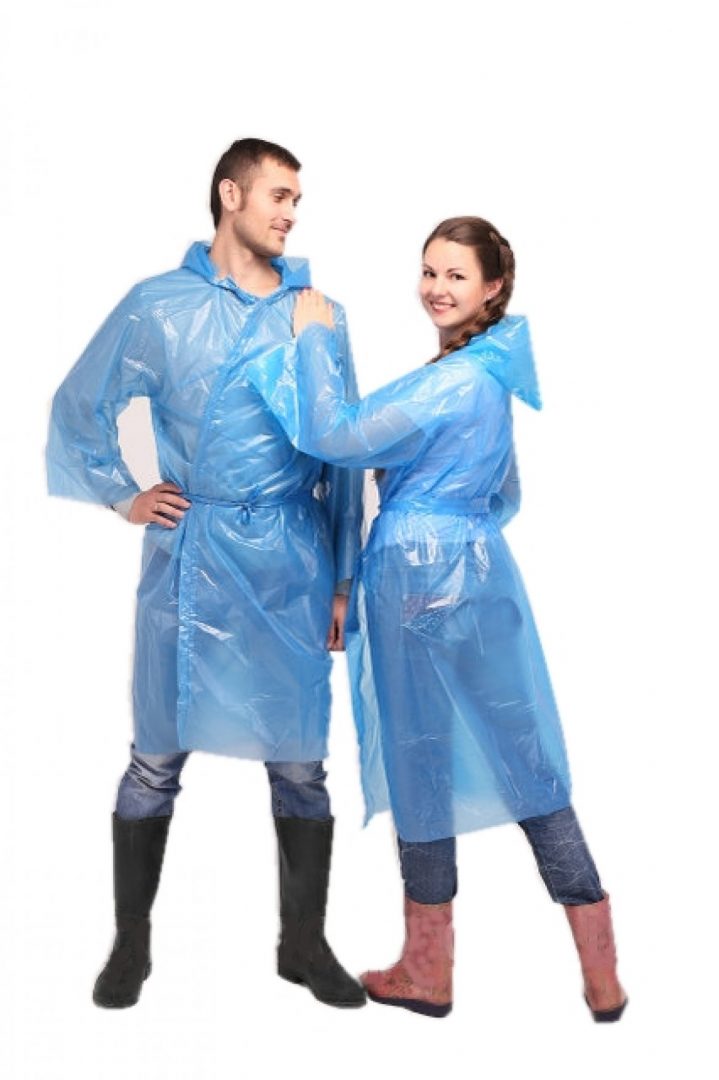 Дождевик на поясе