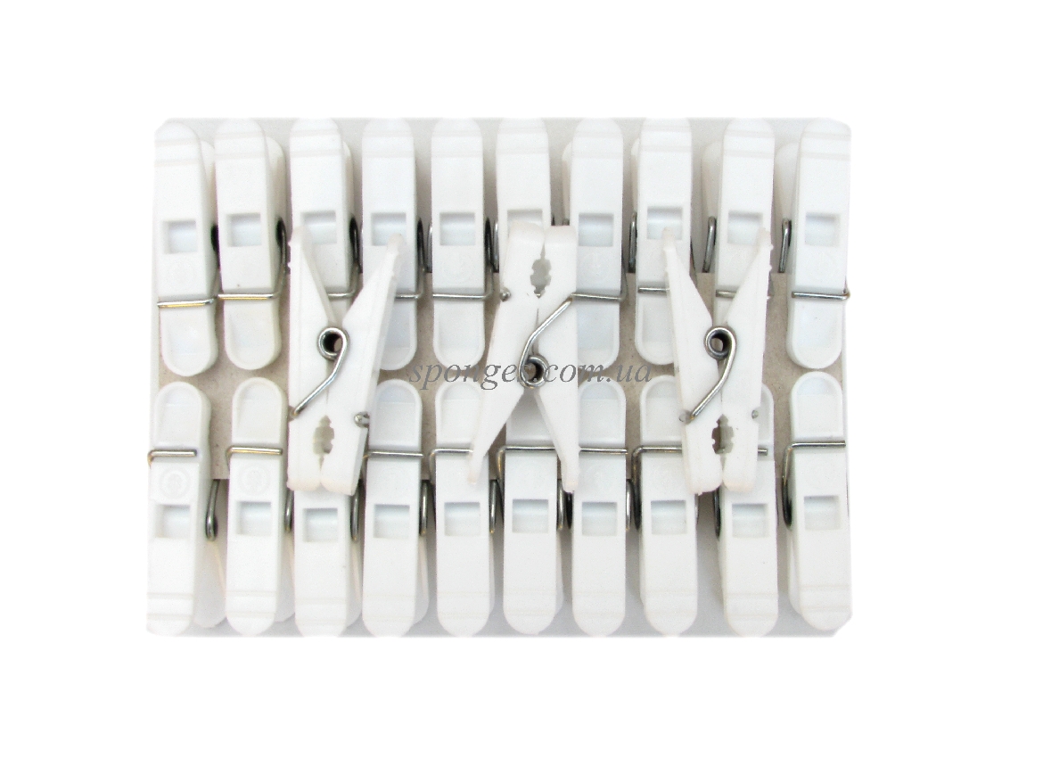 Прищепка маленькая &ndash; белая